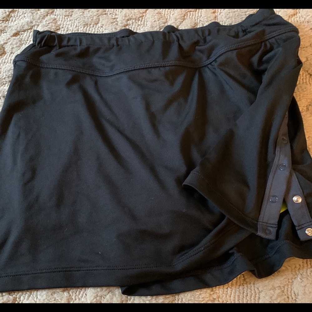 FILA black workout skort.